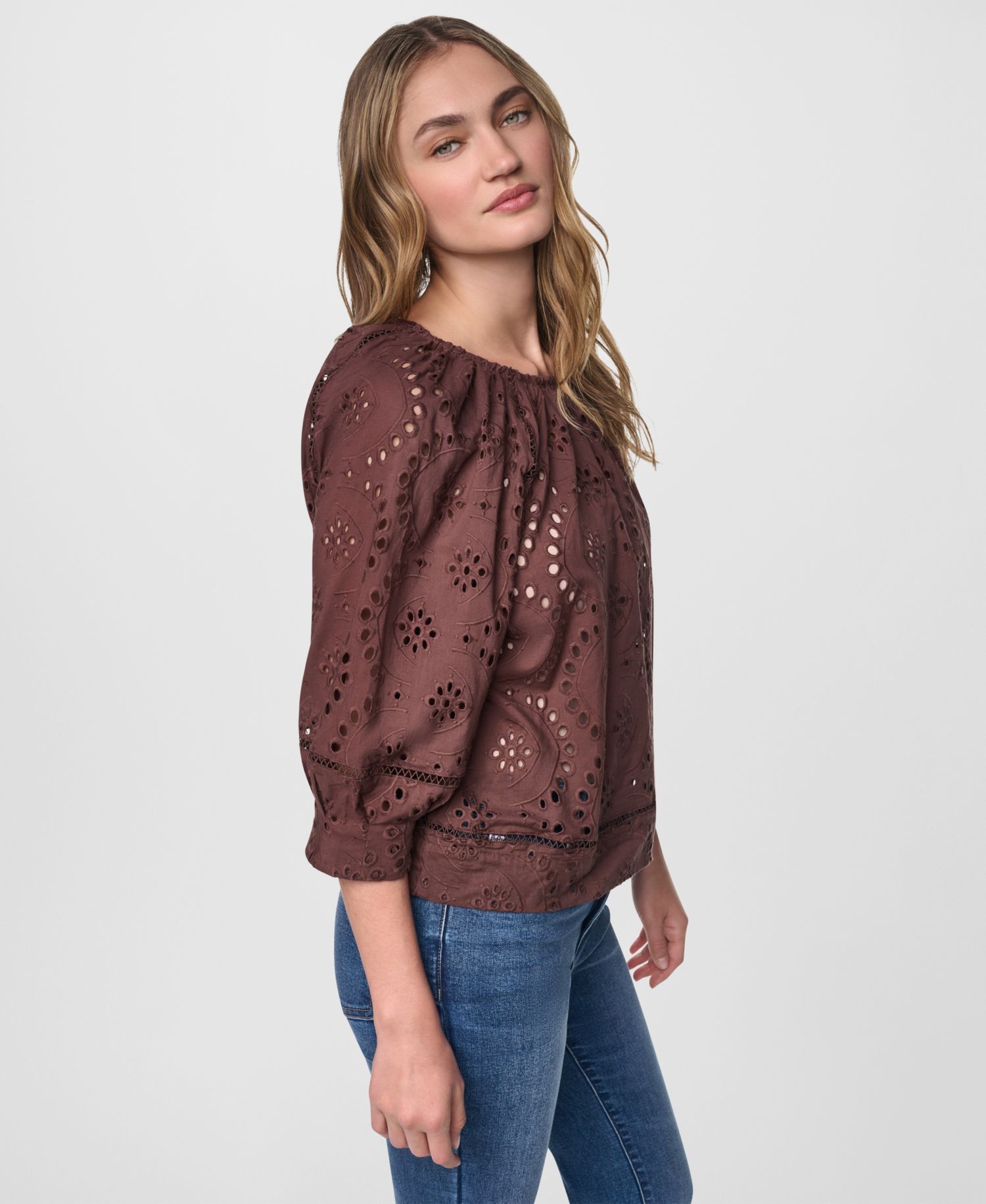 Women's Crewneck Relaxed-Fit Top