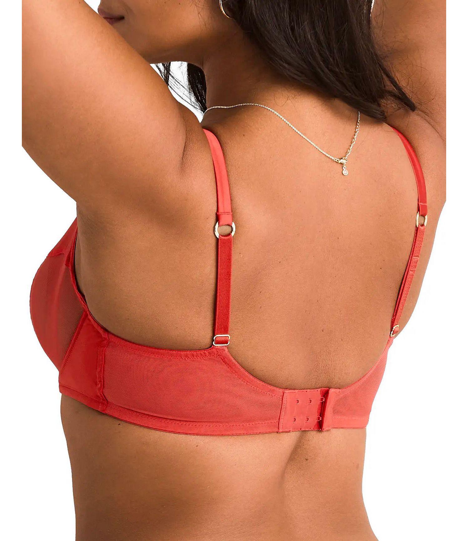 Plus-Size Brittani Unlined Balconette Bra