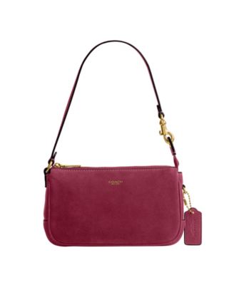 Plaza Mini Suede Shoulder Bag 18