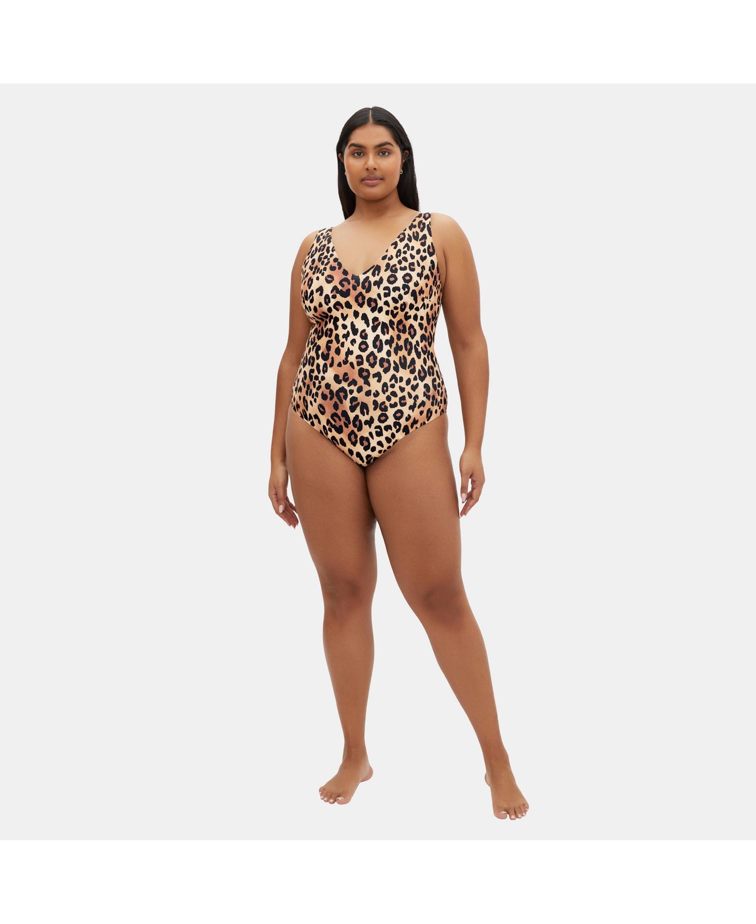 Plus Size Vigo Print 1 Piece