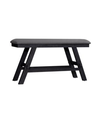 Lawson Counter Bench (RTA) in Slate with Weathered Top