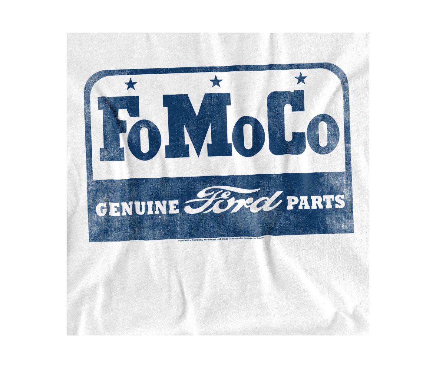 Мужская футболка Mustang Ford FoMoCo Logo, цвет: Белый — фото 3
