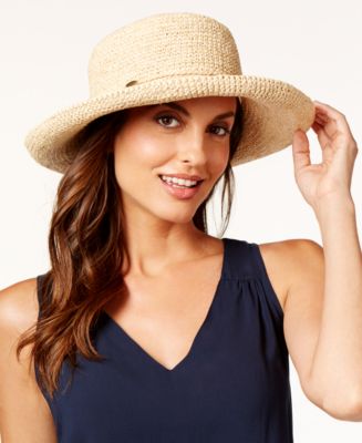 Scala Roll Up Sun Hat - Macy's