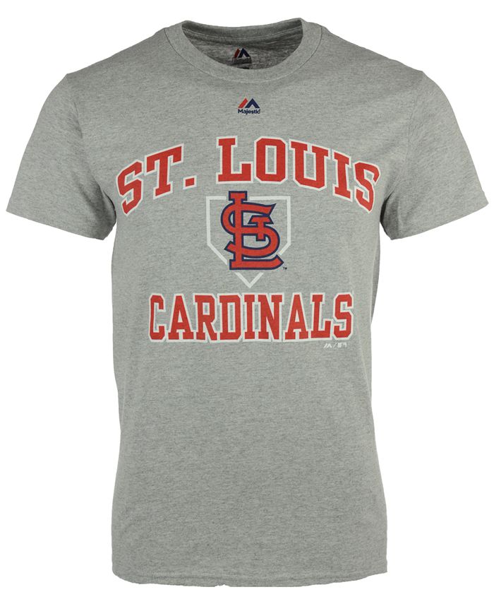 Majestic Men's St. Louis Cardinals Hit and Run T-Shirt - Macy's