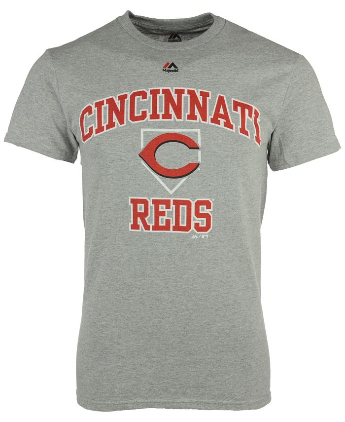 Men's Cincinnati Reds Majestic Gray Team Official Jersey