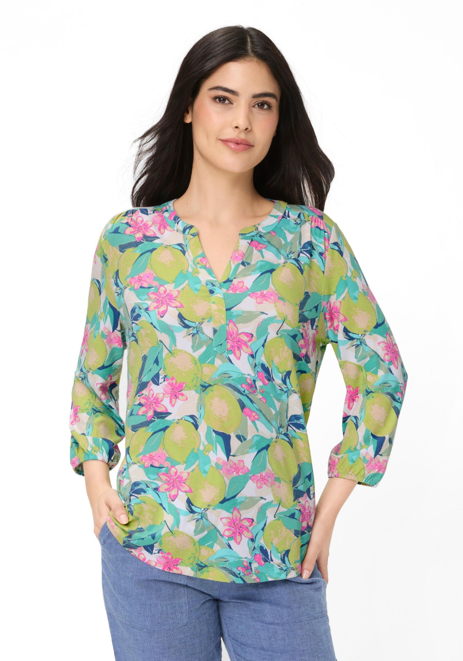 Women's Lush Lemon Print T-Shirt