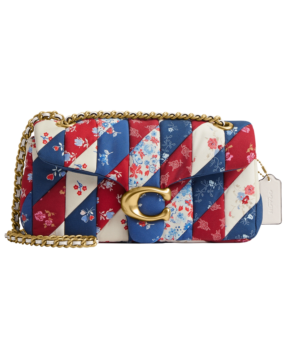 Coach Americana Quilted Tabby Small Shoulder Handbag