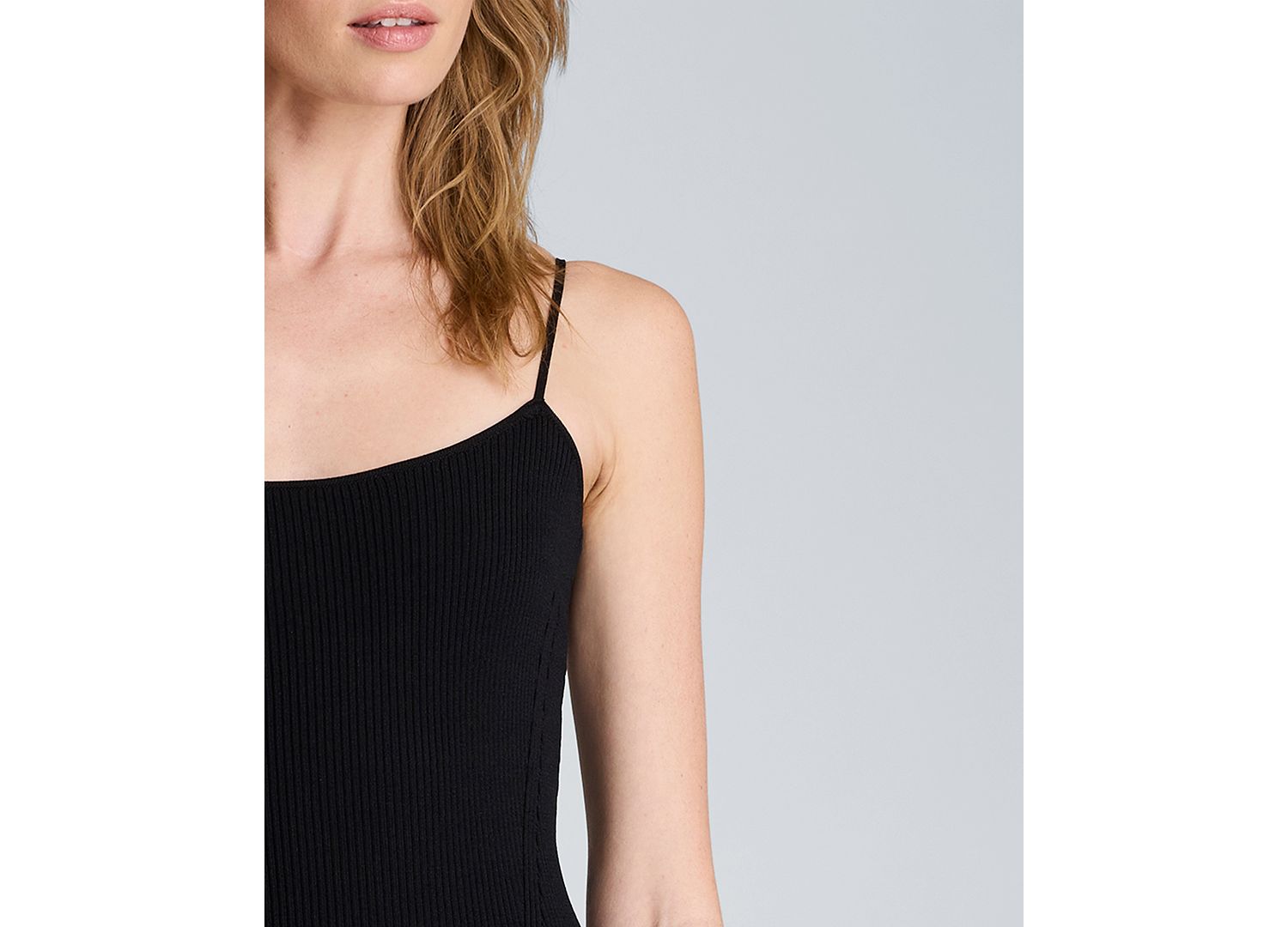 Women's Scoop Neck Cami Sweater Dress