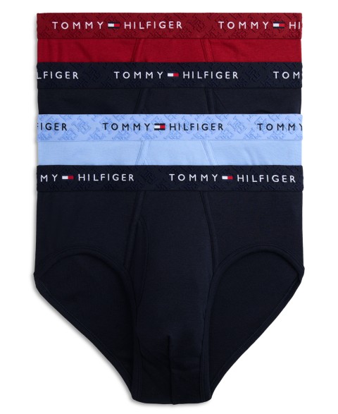 Трусы-брифы Classics для мужчин, хлопок, 4 шт. — Tommy Hilfiger