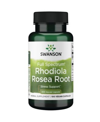 Rhodiola Rosea Root, Adaptogenic Herb Supplement, Balance and Stress Support, 100 Capsules