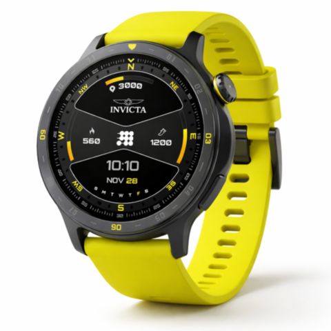 Цифровые часы Invicta I-Tech ITECH-002 унисекс, цвет: Жёлтый