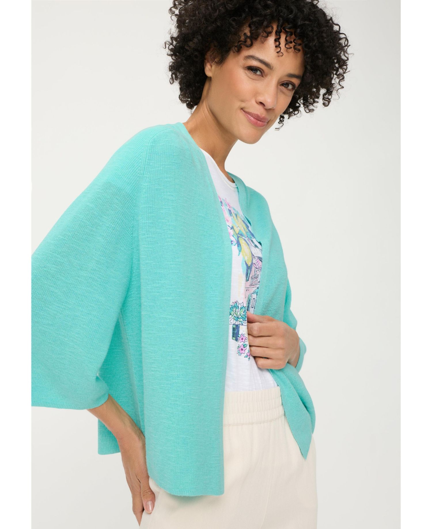 Women's Openfront Cropped Cardigan