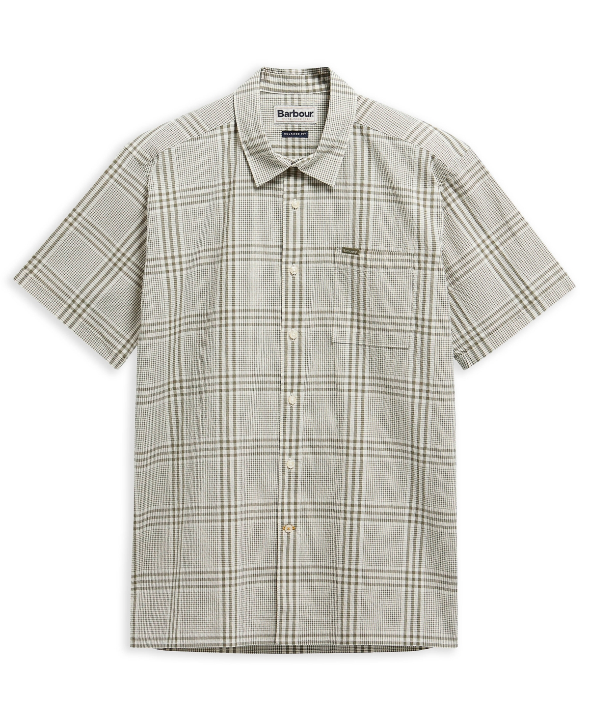 Barbour Men's Carrock Checked Seersucker Summer Shirt