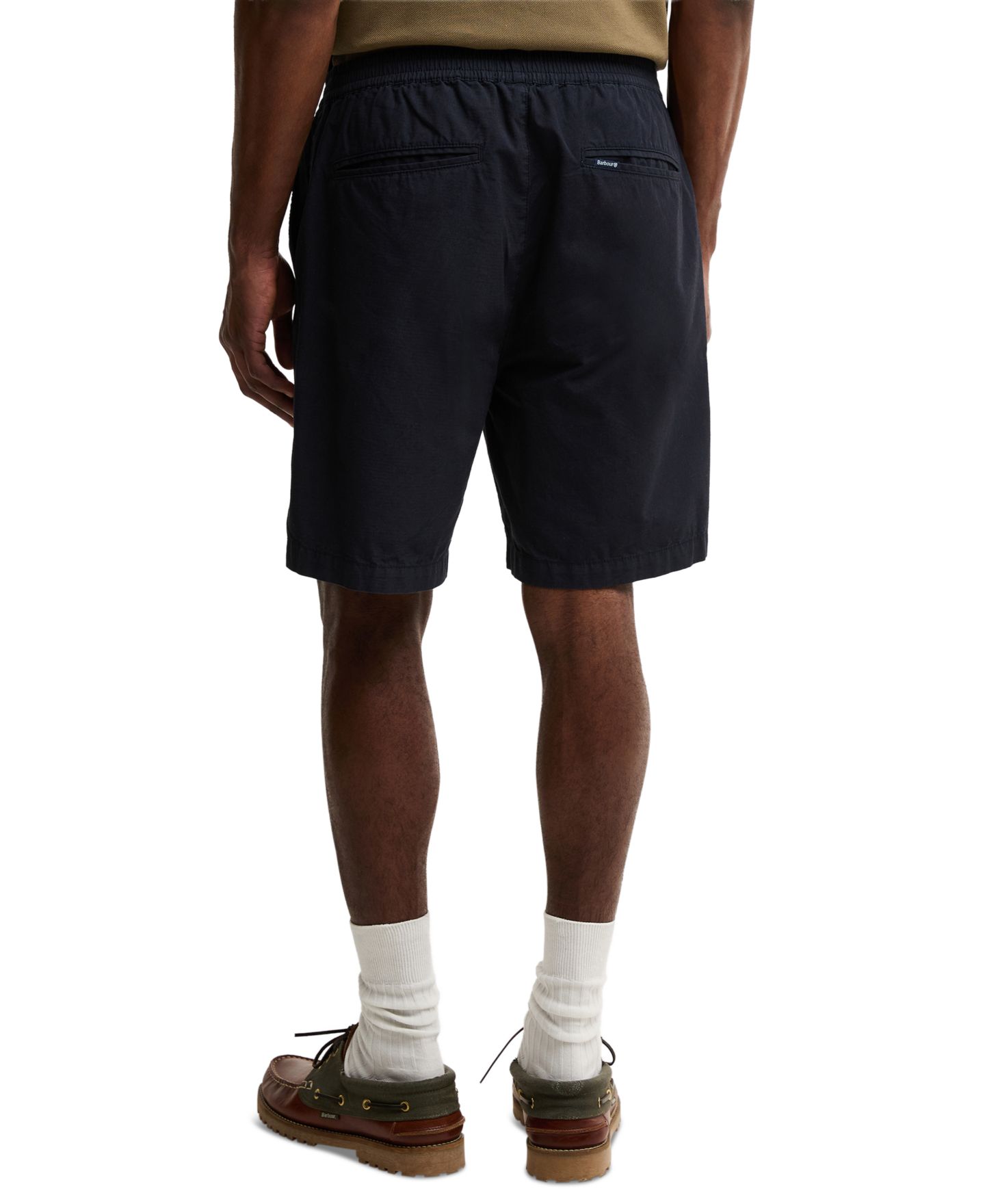 Мужские шорты Barbour Rickfell Relaxed-Fit Cotton, цвет: Тёмный тёмно-синий — фото 4