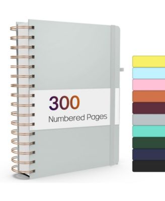 Spiral Journal Notebook Lined Hardcover
