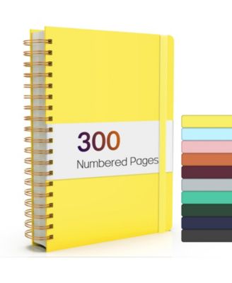 Spiral Journal Notebook Lined Hardcover