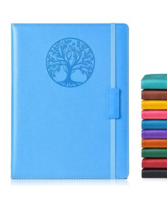 Lined Journal Notebook Hardcover Leather Ruled Writing Diary