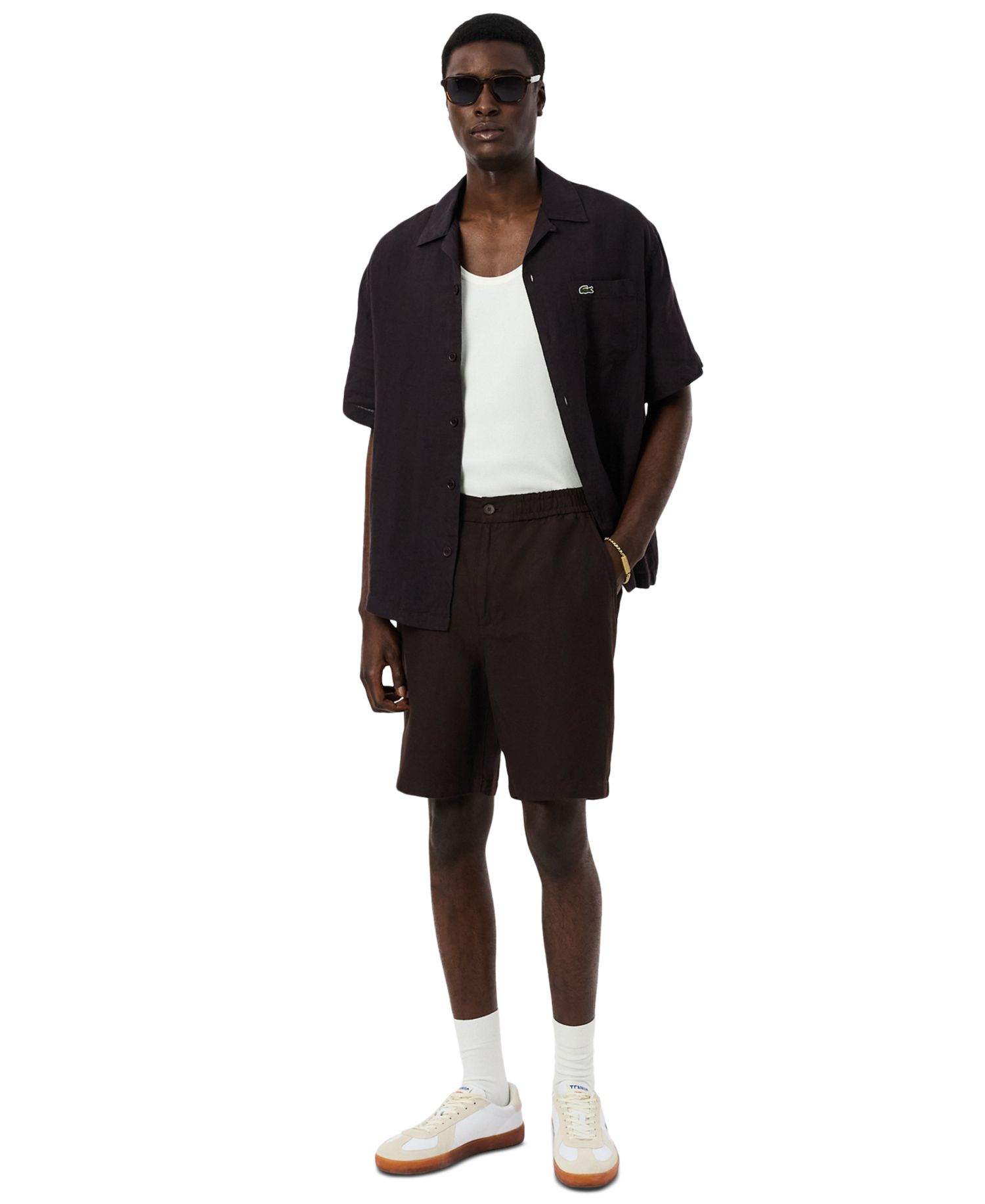 Men's Regular-Fit Elastic Waistband Shorts