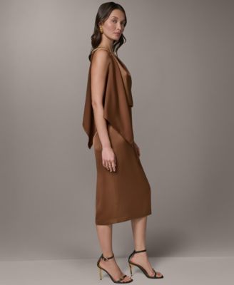 brown sheath dress Amazon.com: XIALON Women's Dress Satin Asymmetrical Neck Knot Ruched Wrap  Hem Bodycon Dress Dresses for Women (Color : Brown, Size : Large) : Clothing,  Shoes & Jewelry