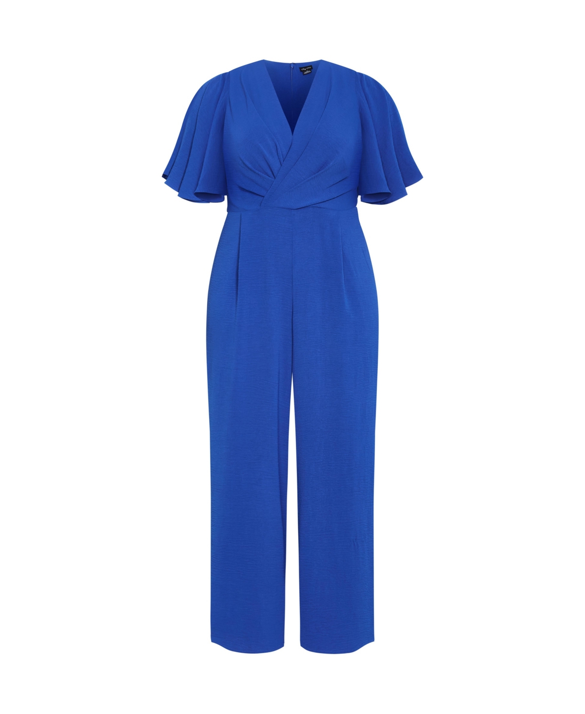 City Chic Women's Braelynn V Neck Jumpsuit