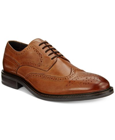 Alfani Men's Geoff Wingtip Derbys, Only at Macy's