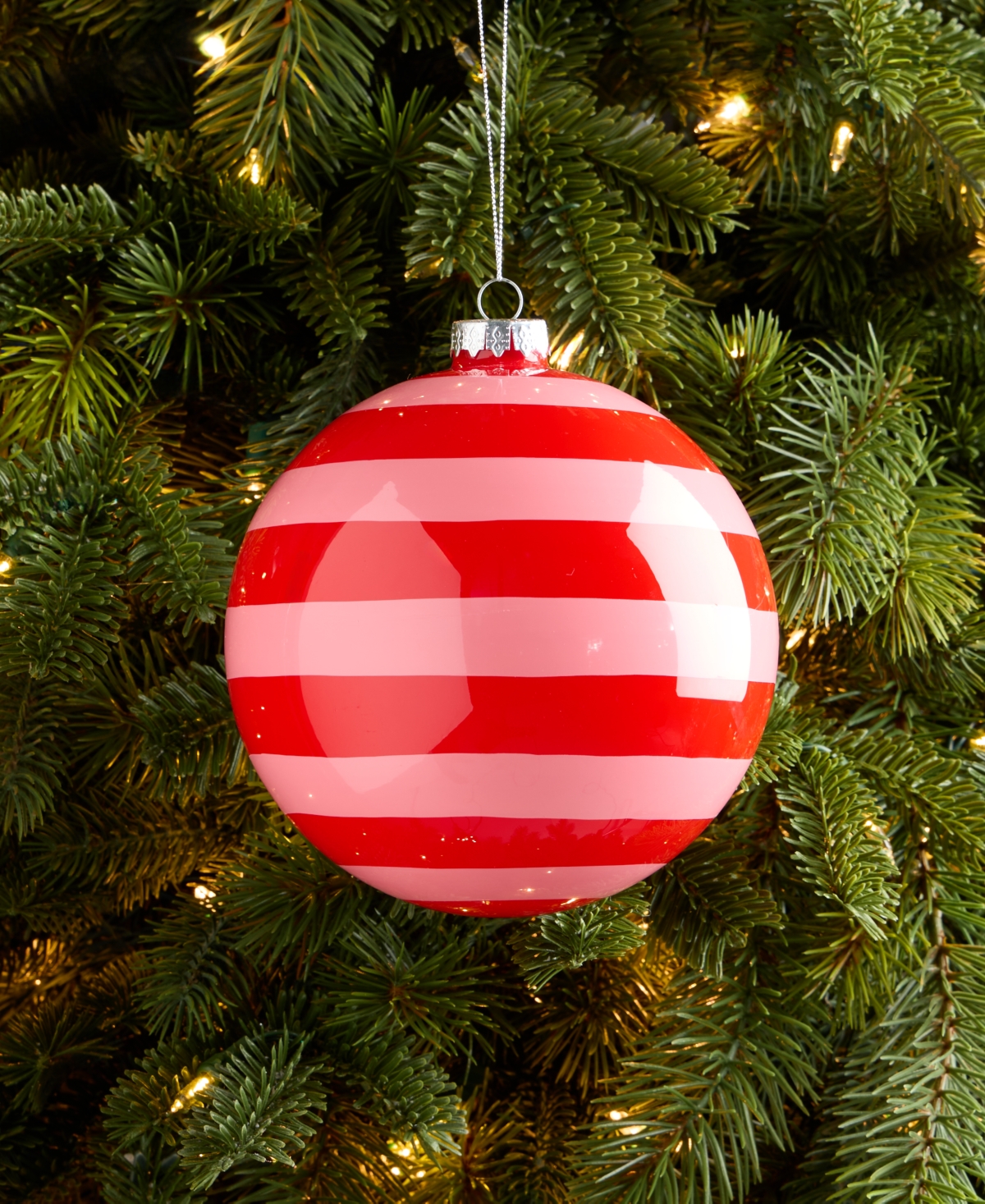 Holiday Lane Merry Magic Oversized Ball Ornament, Macy's Exclusive