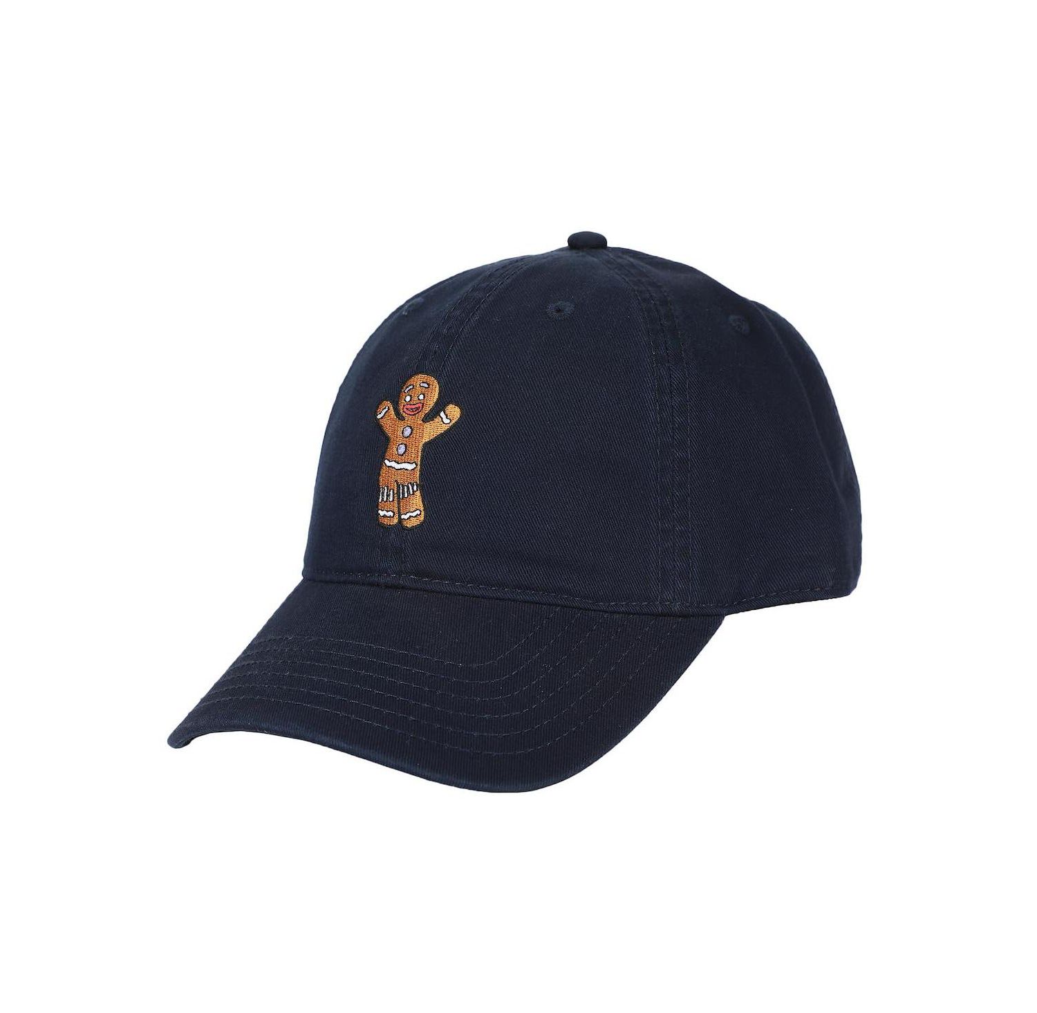 Men's Embroidered Gingy Navy Unstructured Baseball Cap