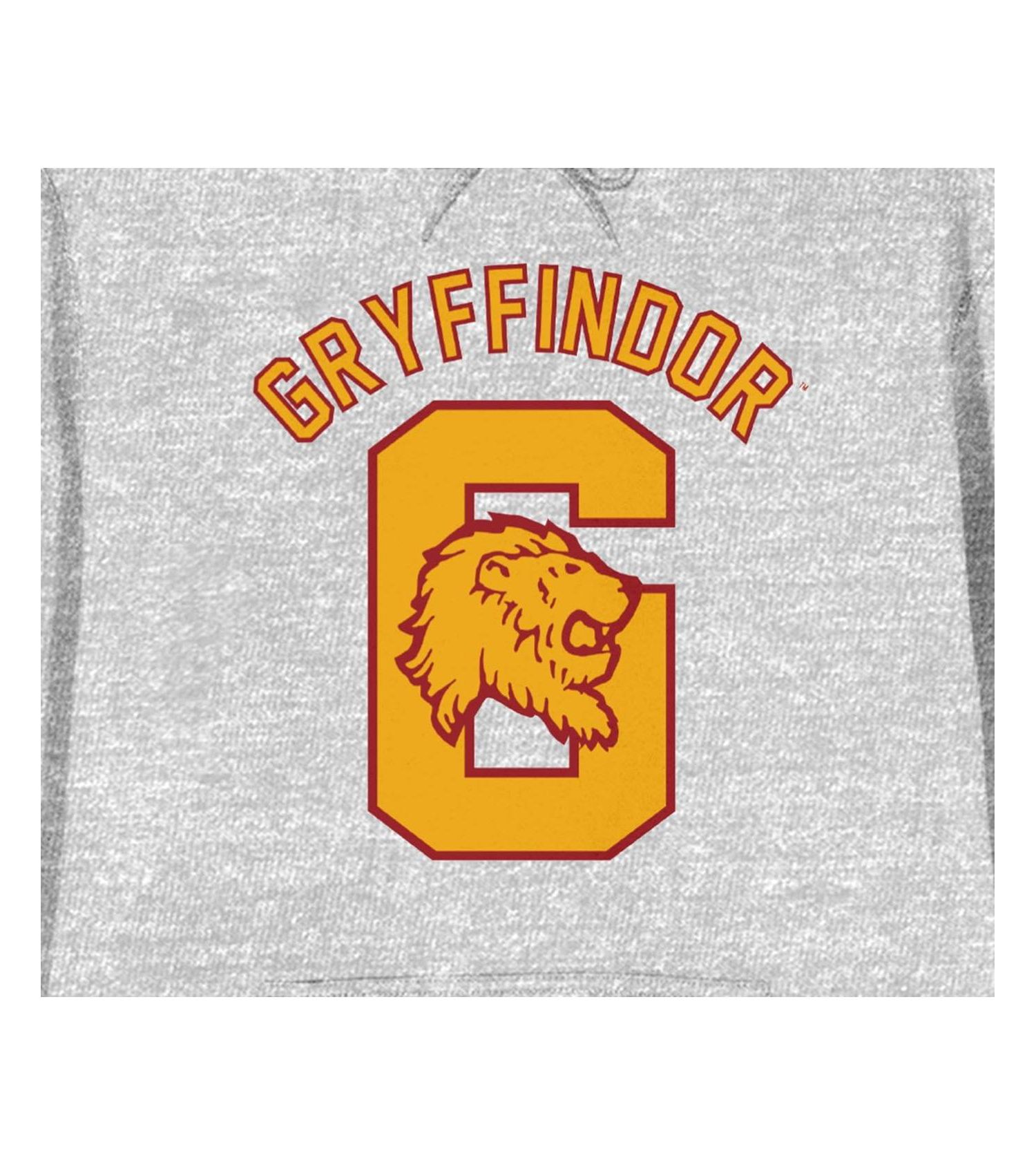 Men's Gryffindor Grey Long Sleeve Hoodie