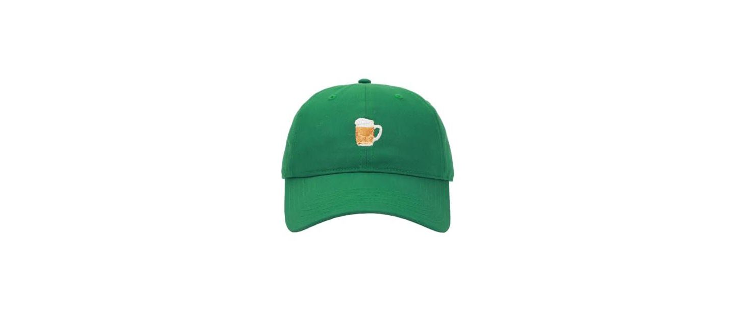 Мужской головной убор Generic St. Patrick's Day Foaming Stein Green Hat, цвет: Зелёный — фото 7