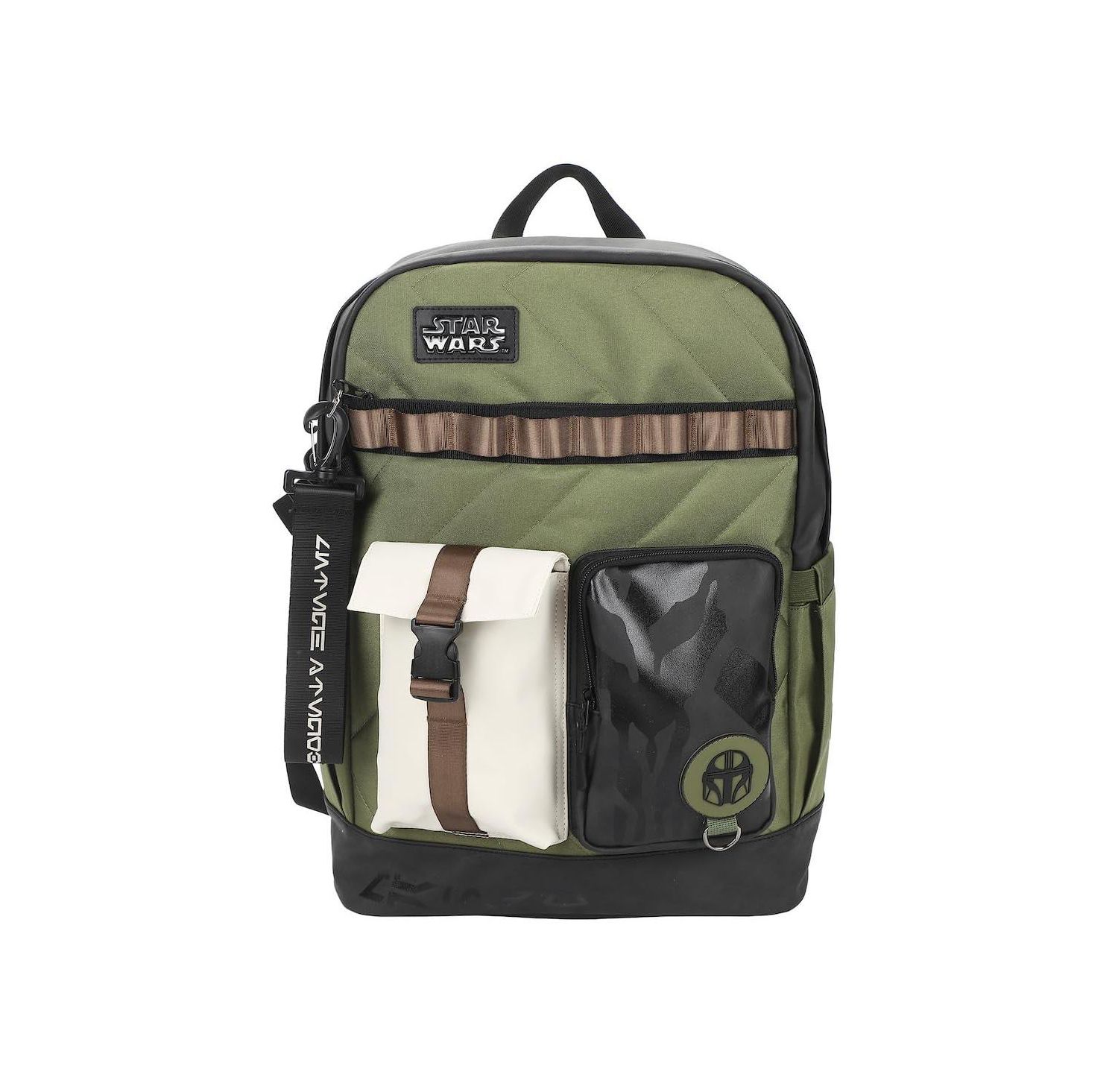 Star Wars The Mandalorian Green 18.5" Backpack