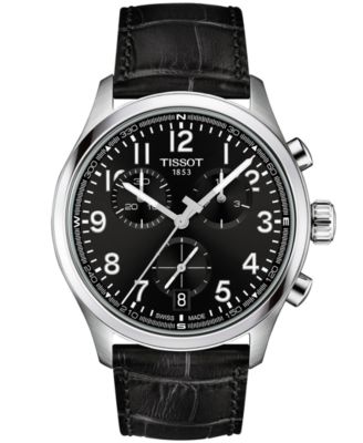 Men's Round Silver Stainless Steel Watch 42mm