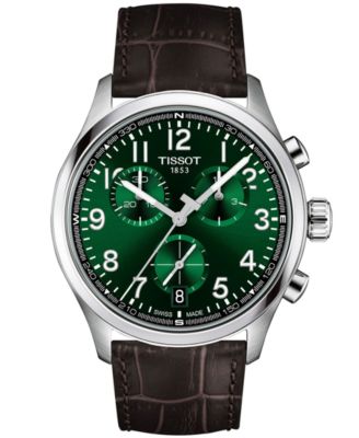 Men's Round Silver Stainless Steel Watch 42mm