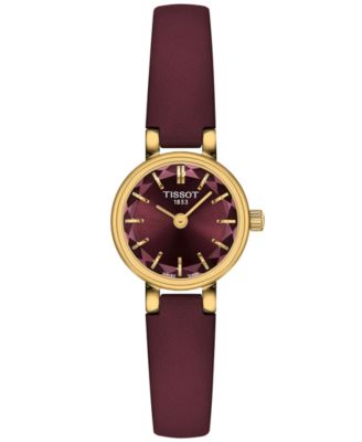 Women's Round Gold Stainless Steel Watch 19.5mm