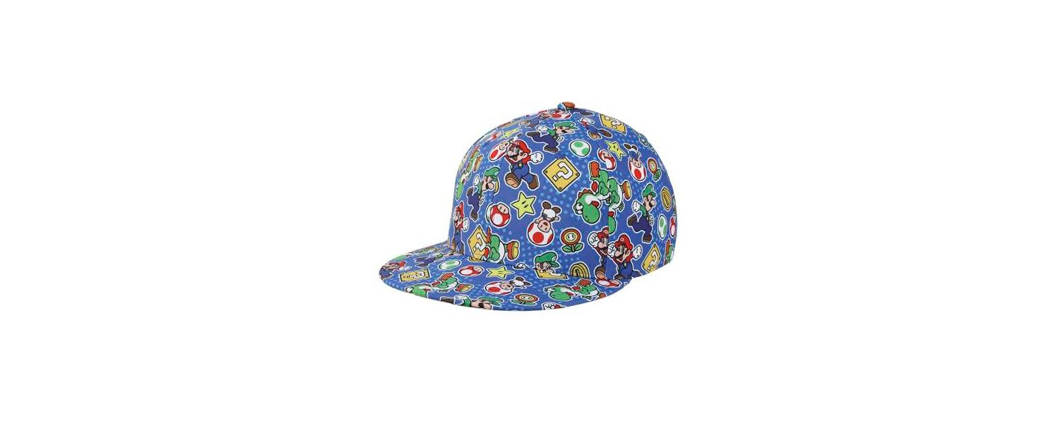 Men's Bros Characters and Items All-Over Print