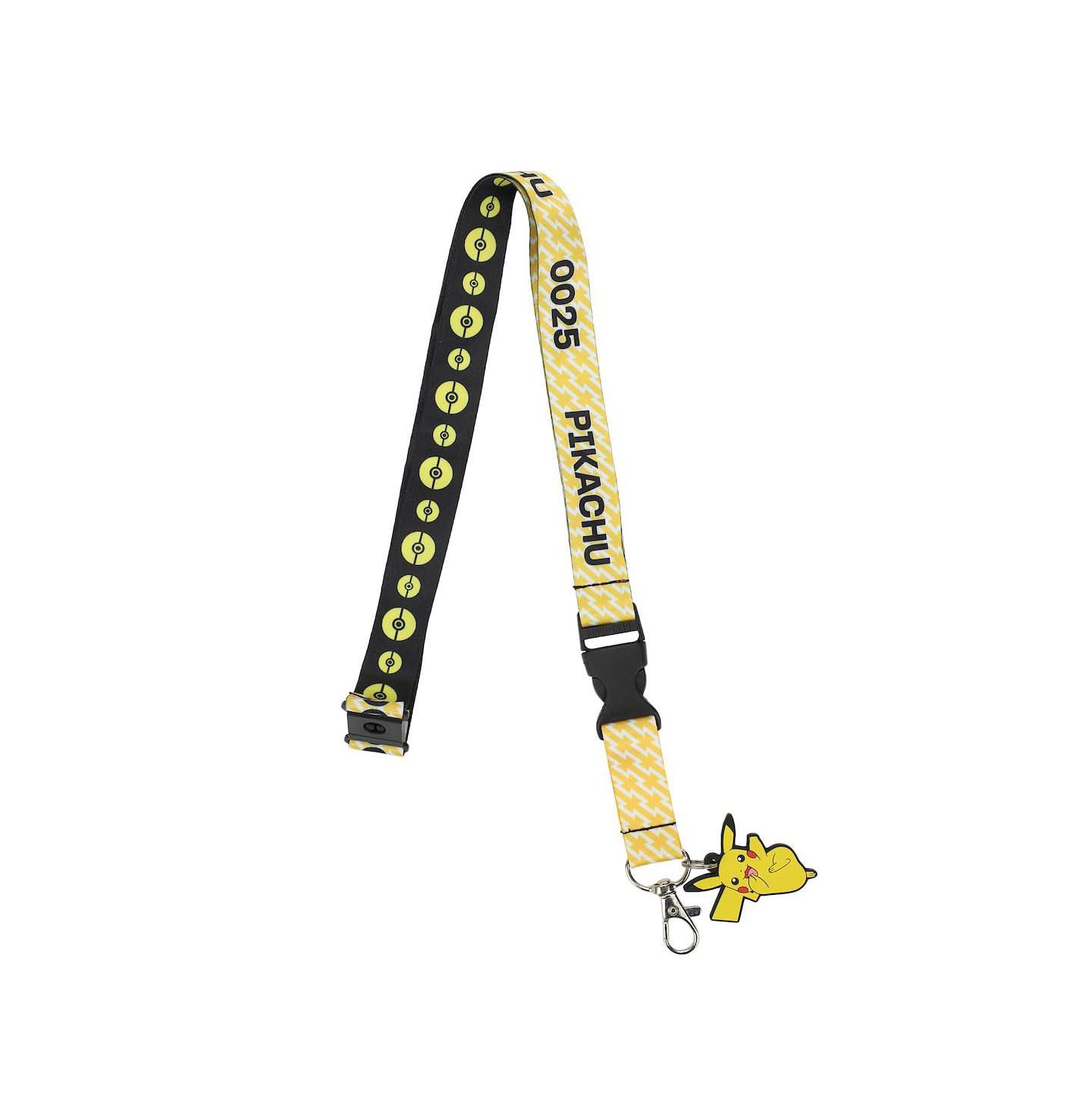 Женские брелоки Pokemon Pikachu Yellow Kanto Region First Partner Lanyard, цвет: Разноцветный — фото 5