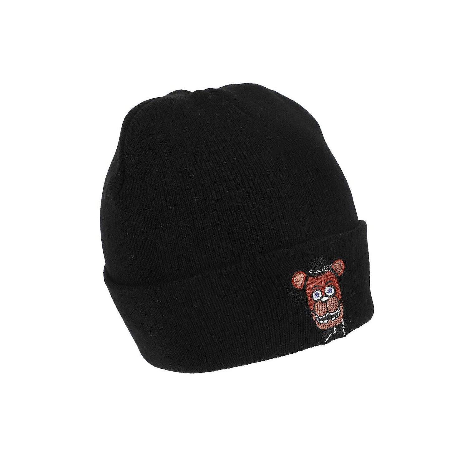 Men's Freddy Embroidery On Acrylic Knit Standard Cuff Beanie