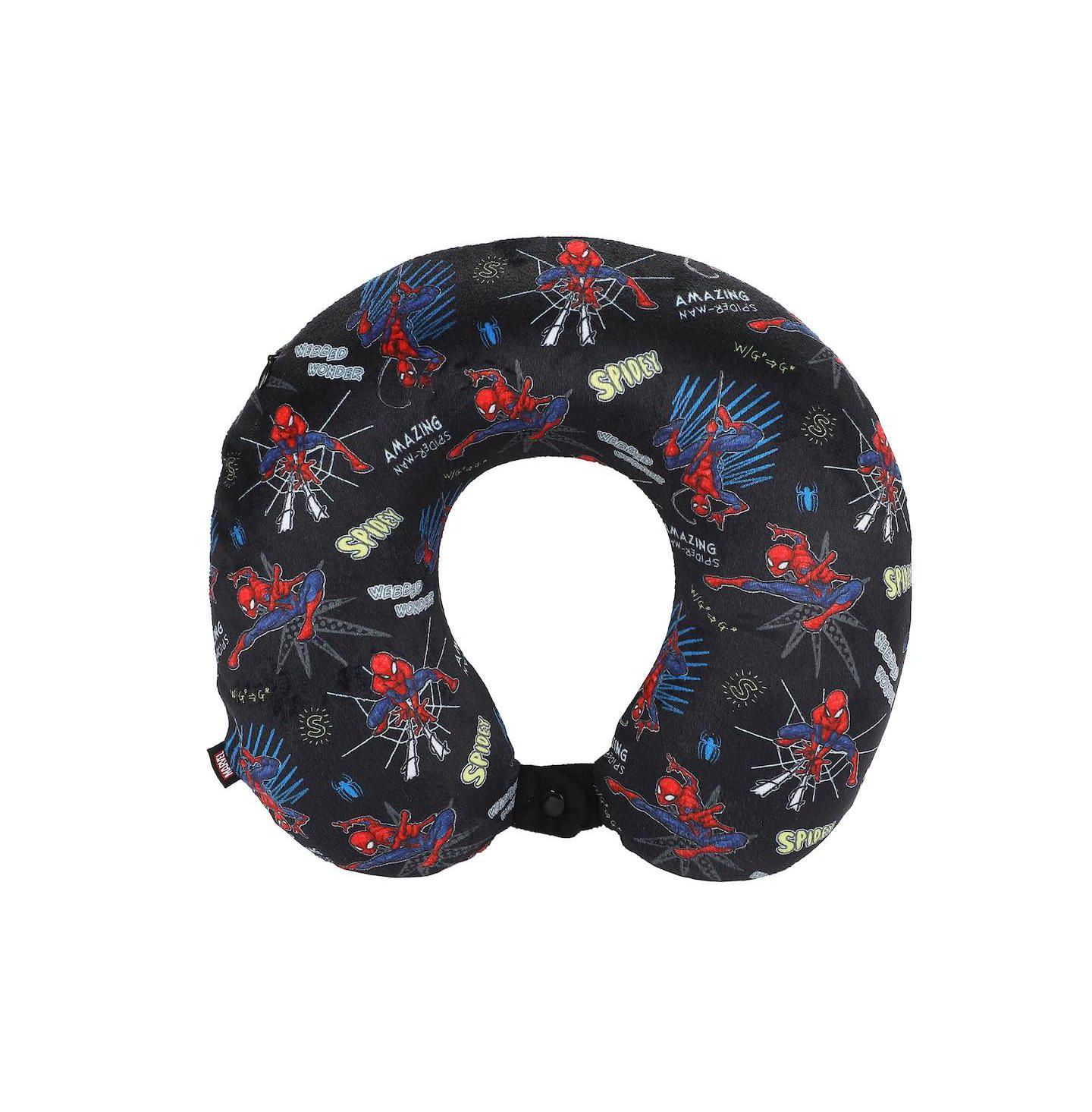 Spider-Man Mask and Character Print 3-Piece Neck Pillow Set, цвет: Spider-Man Mask & Character — фото 9