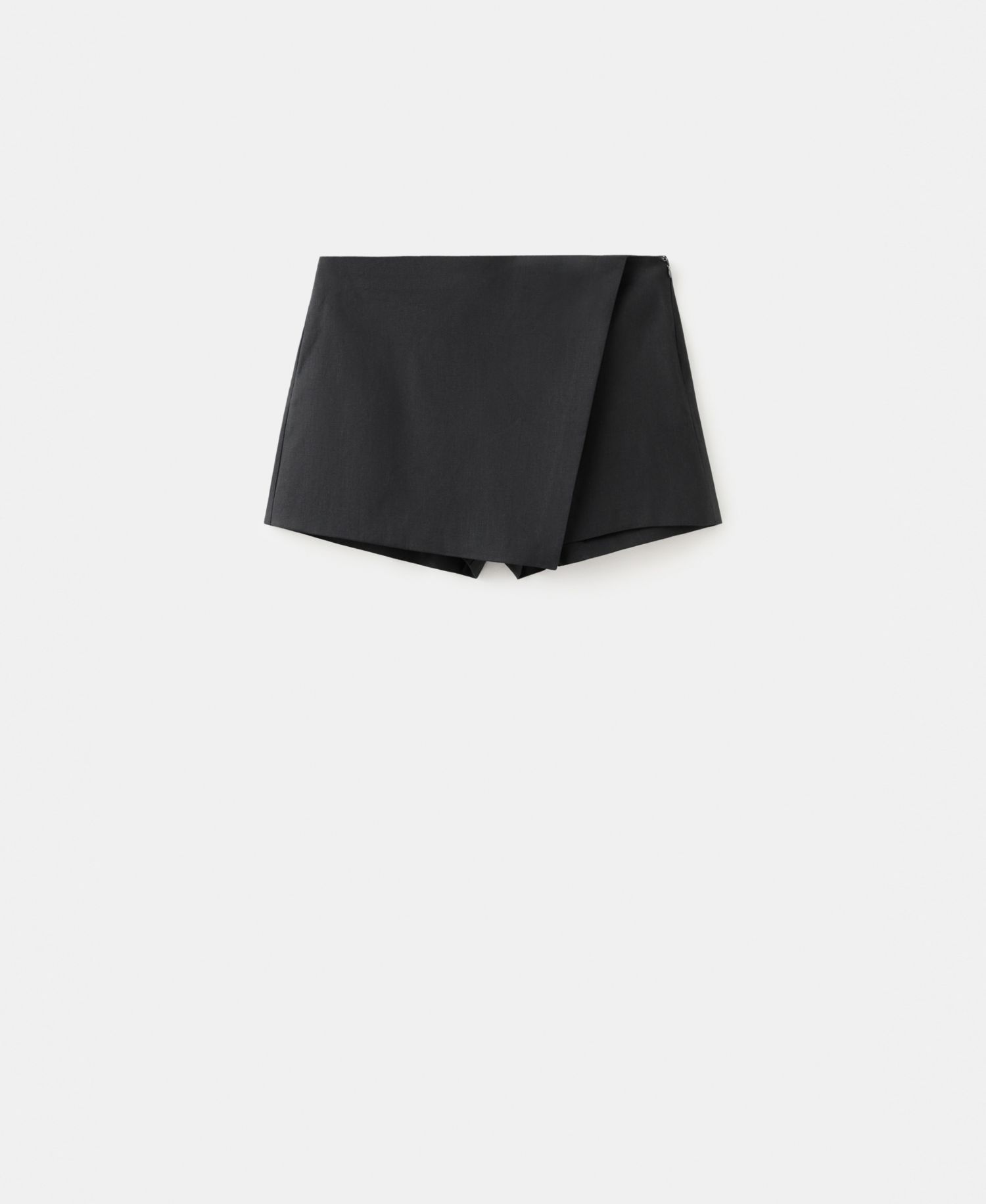 Women's Linen And Cotton Blend Skort