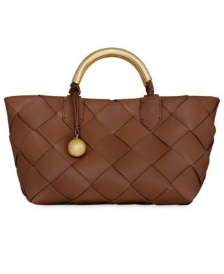 Frankie Woven Medium Tote Handbag