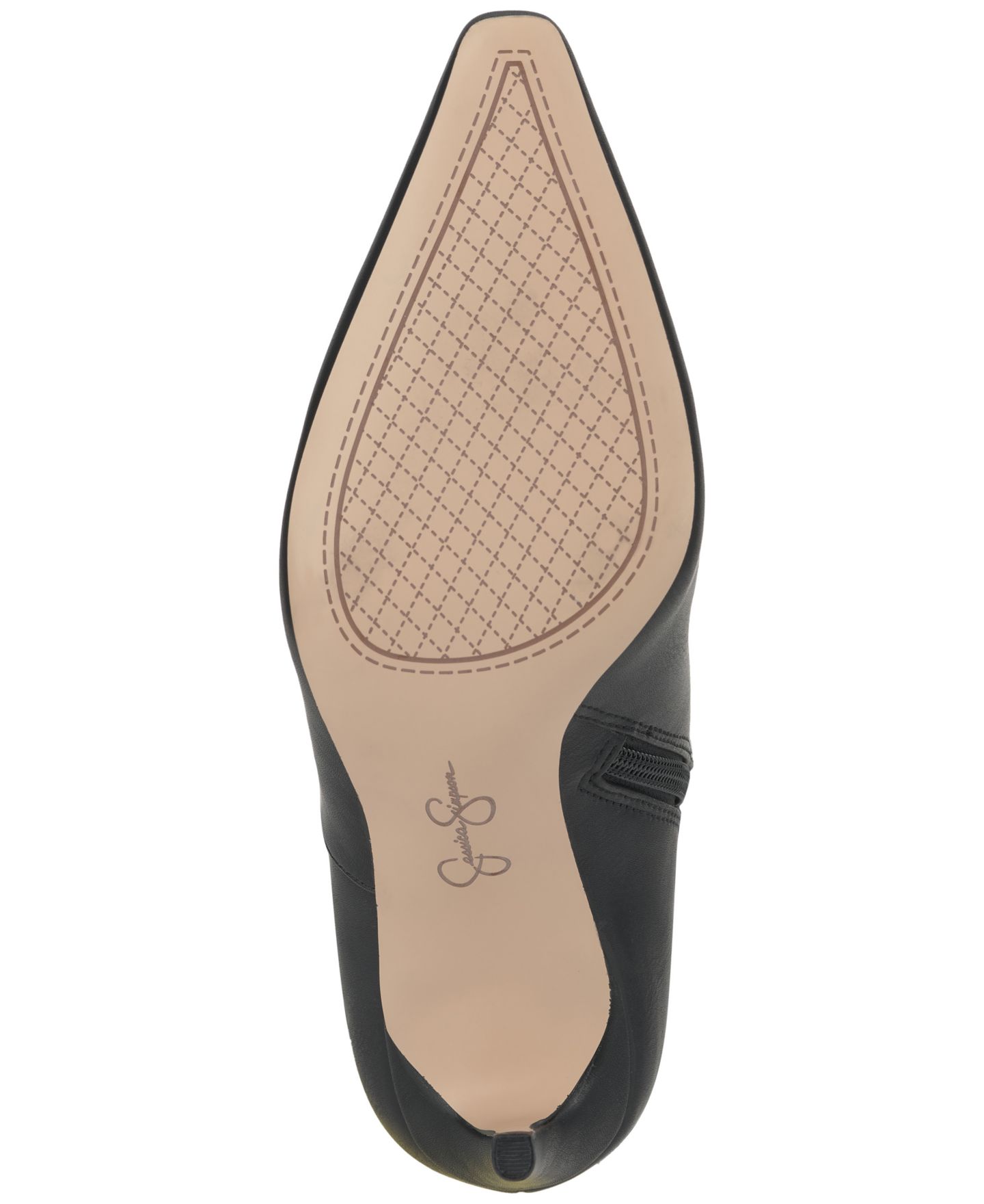 Женские ботинки Jessica Simpson Olyra Stiletto Over-the-Knee, цвет: Чёрный гладкий — фото 5