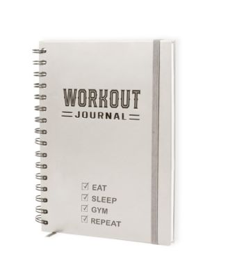 Fitness Journal Workout Planner Log Book Gym Home