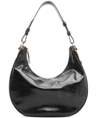 Cora Large Leather Hobo Handbag