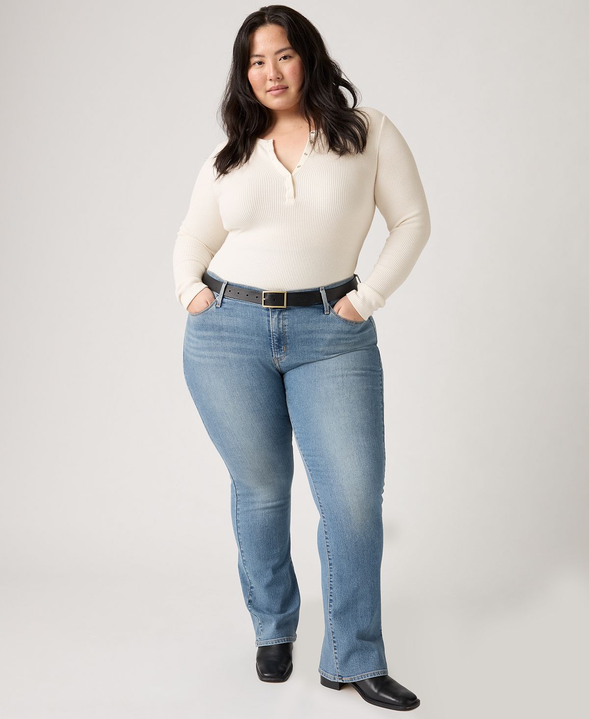 Levi's® Plus Size Classic Bootcut Jeans view 7 — MAYCSS fashion products