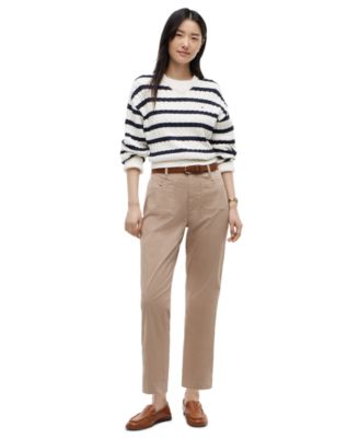 Women's Twill Patch Pocket Chinos Pants