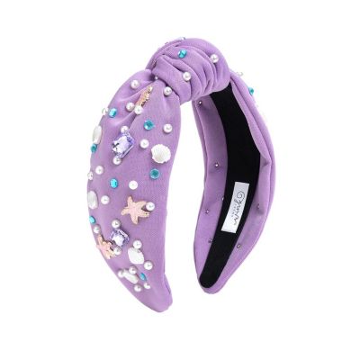 Little and Big Girls Mermaid Gemstone Headband