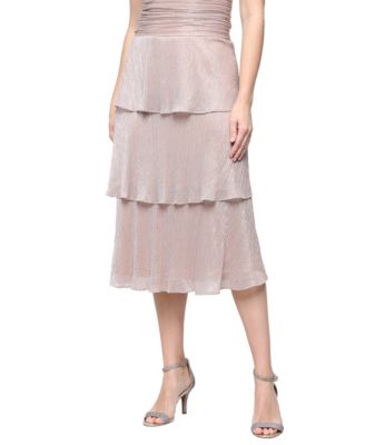 SL Fashions Women's V-Neck Dress - Macy's