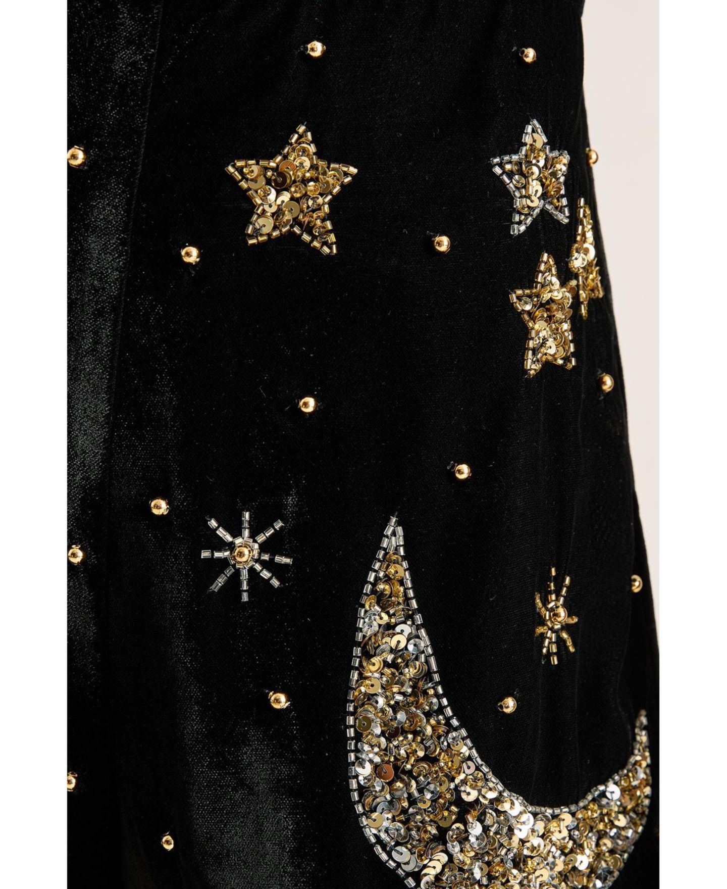 Женский комбинезон Nasty Gal Celestial Square Neck Jumpsuit, цвет: Чёрный — фото 5