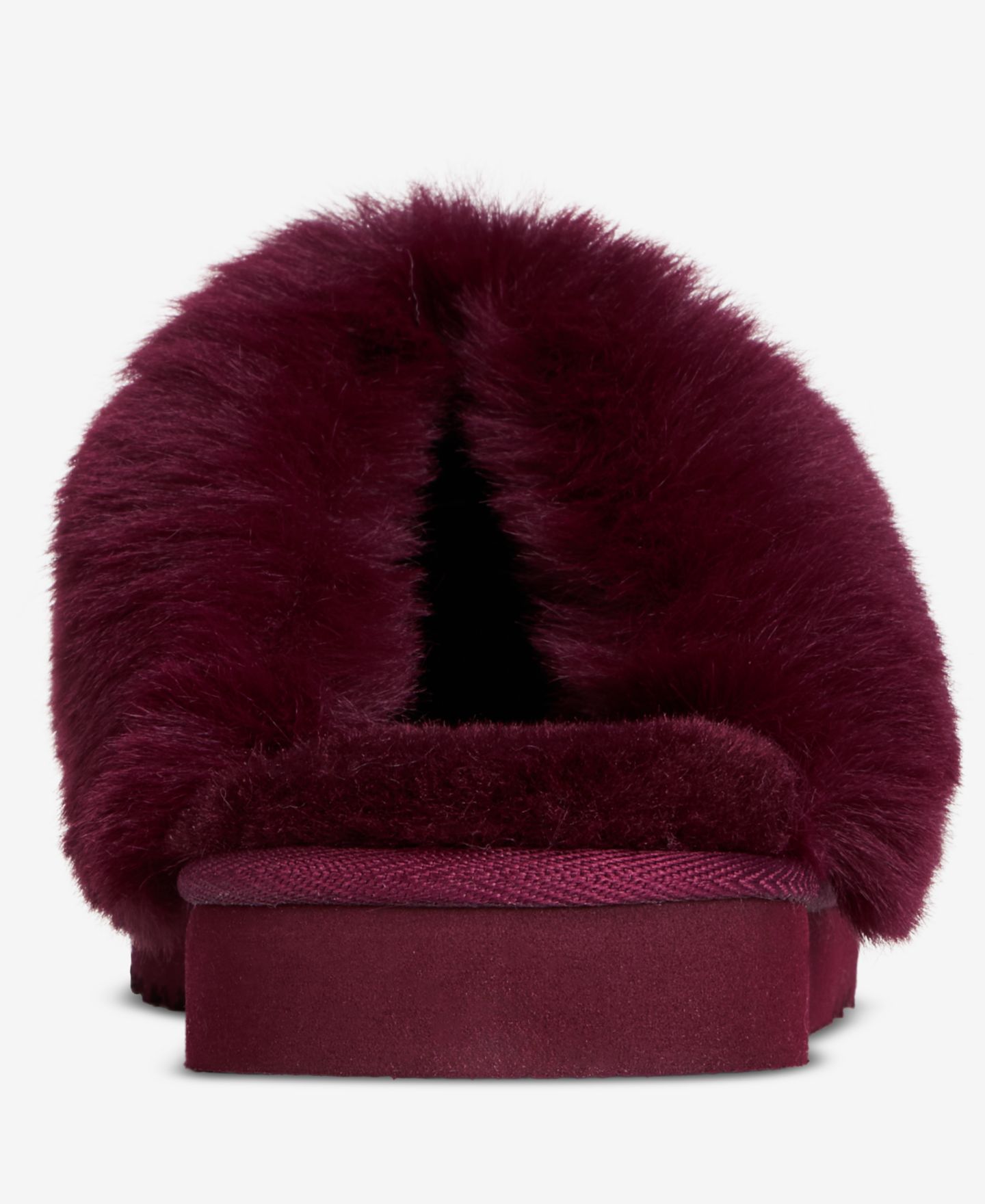 Женские тапочки Style & Co Rosiee Slippers, цвет: Ягодный — фото 4