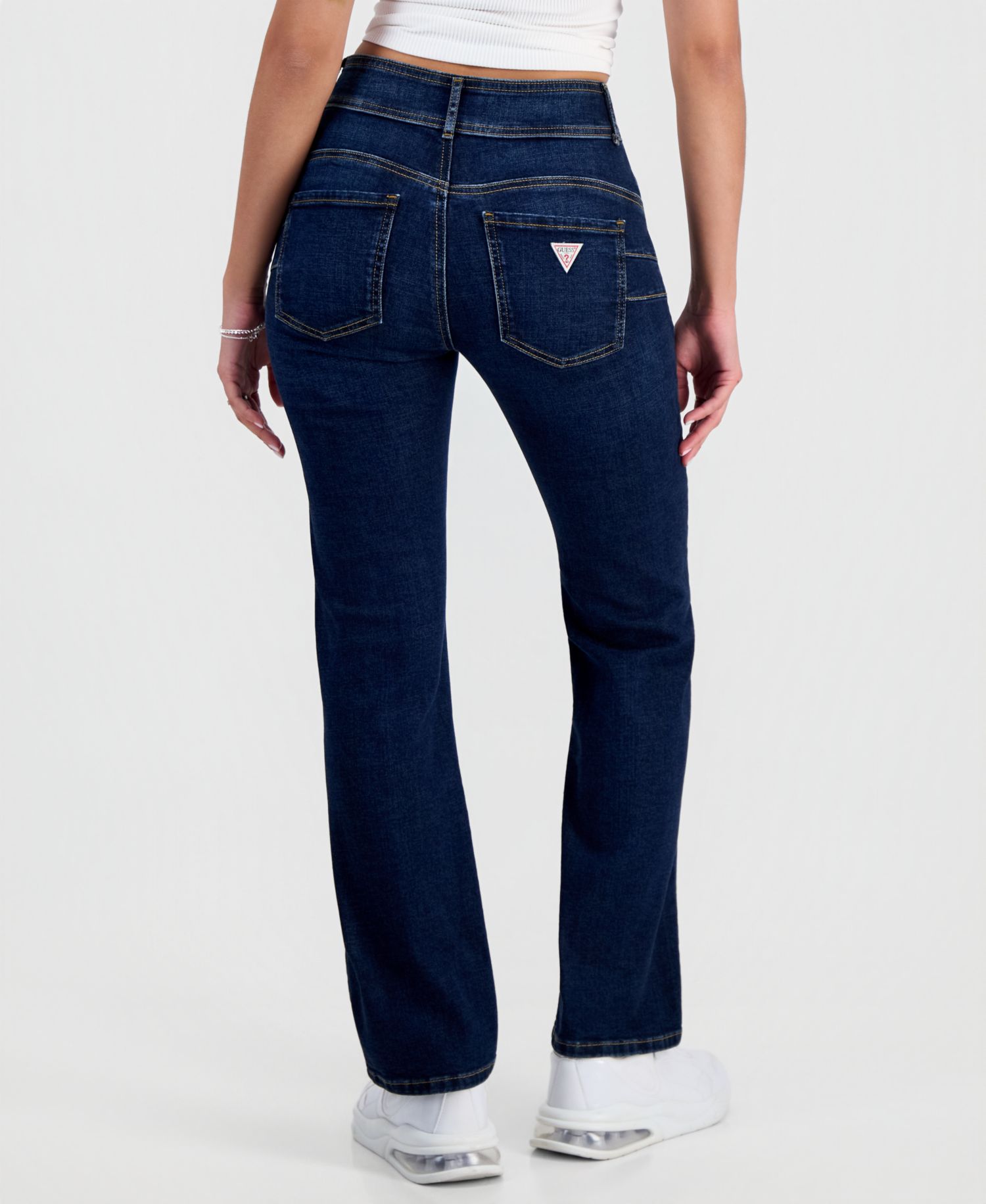 Women's Shape Up Mid-Rise Straight-Leg Jeans