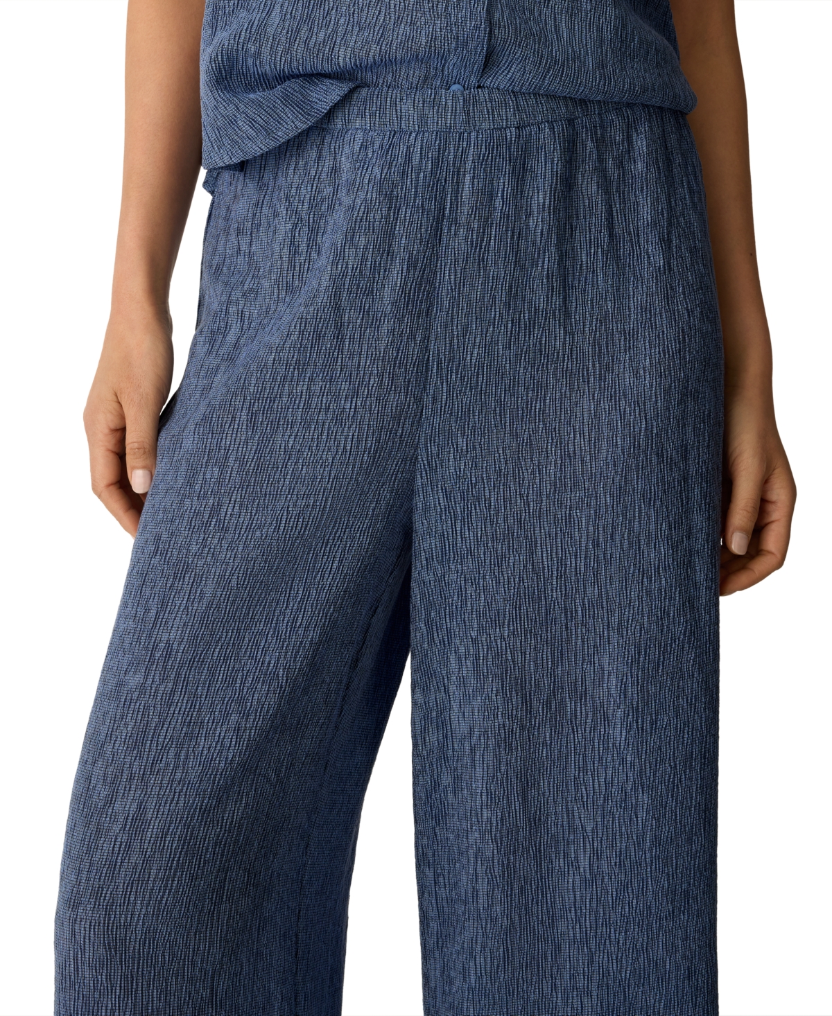 Eileen Fisher Women's Mid-Rise Ankle Length Pants, Regular And Plus